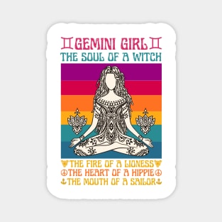 Gemini Girl Facts Gemini Girl Astrology Sign Magnet