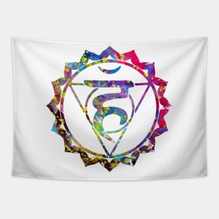 Throat Chakra Tapestry