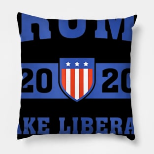 Trump 2020 Make Liberals Cry Again Pillow