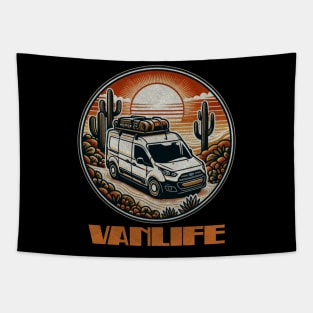 Desert Vanlife Tapestry