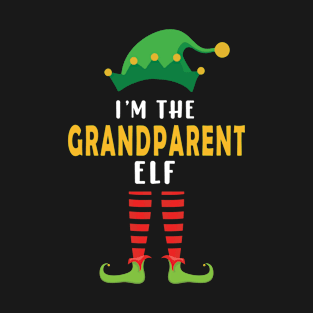 grandparent elf family matching christmas T-Shirt