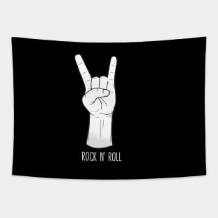 The Symbol of Rock N Roll Tapestry