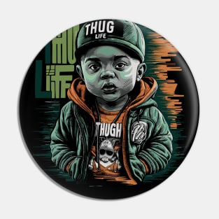 Cool Thug Baby Life Masterpiece Pin