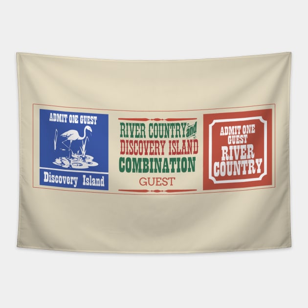 River Country Discovery Combo Tapestry by Bt519