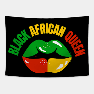 Black African Queen Tapestry