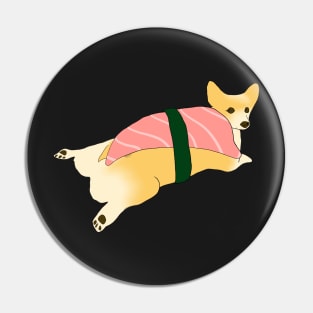 The corgi in the sushi Pin