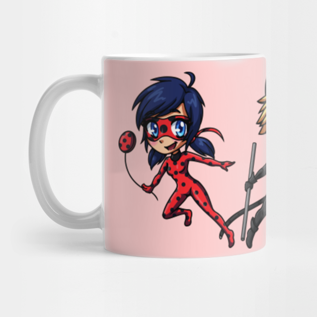 Ladybug And Chat Noir Miraculous Ladybug Mug Teepublic