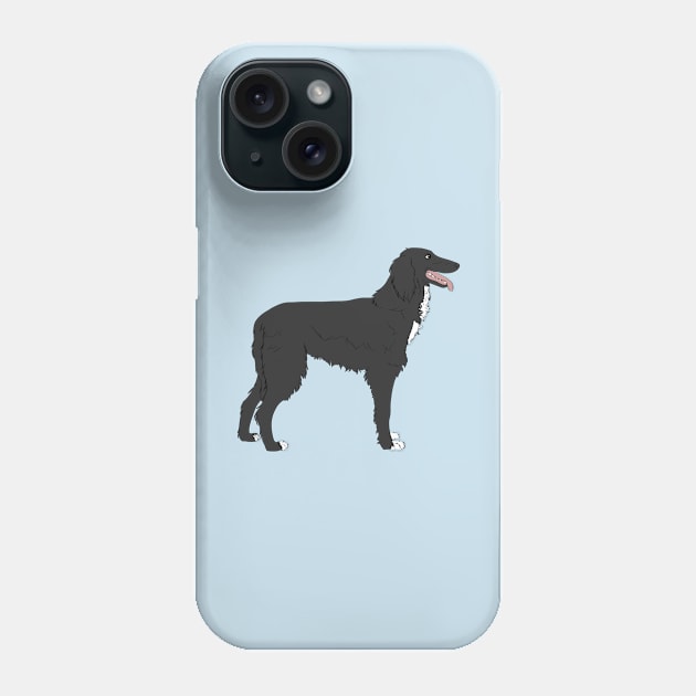 Borzoi Phone Case by Adastumae