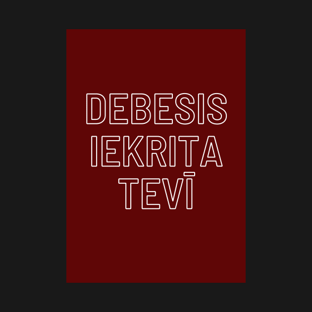 Latviski Debesis iekrita Tevī - Latvian by LukjanovArt