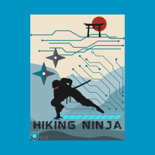 Hiking Ninja - Funny Ninja T-Shirt