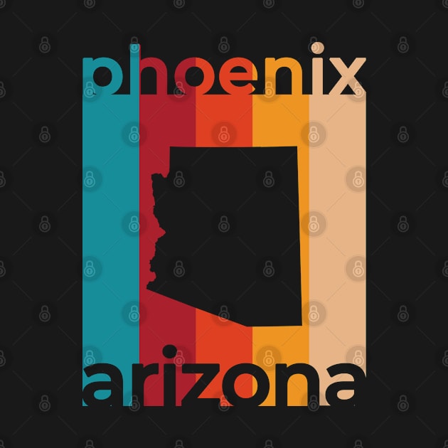 Phoenix Arizona Retro by easytees