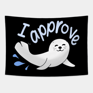 I Approve - Seal of Approval Tapestry