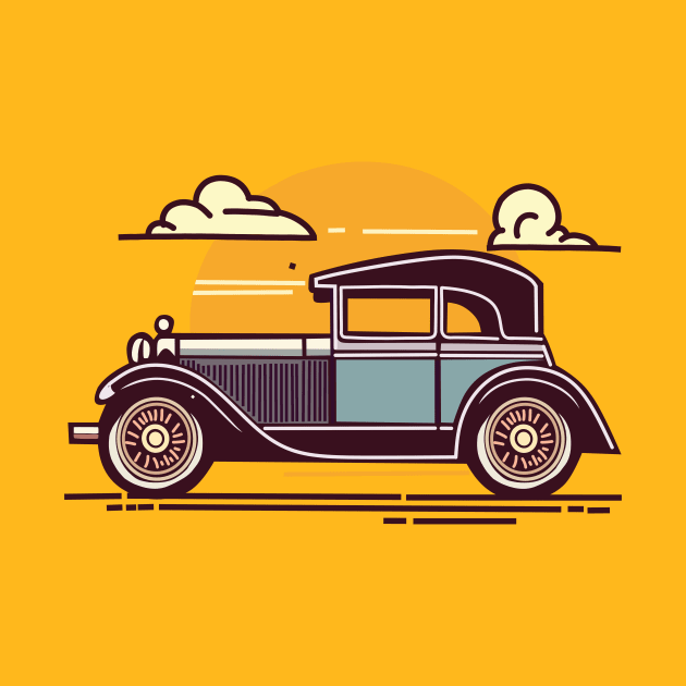 Old classic car by Pickyysen