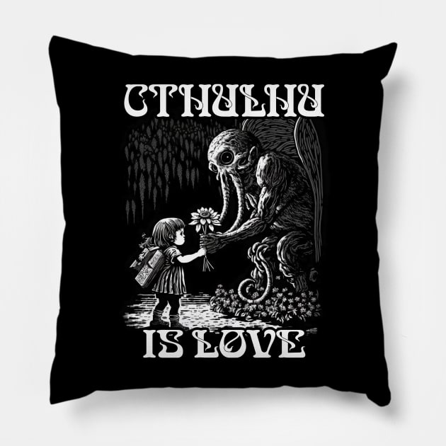 CTHULHU is Love Pillow by AltrusianGrace