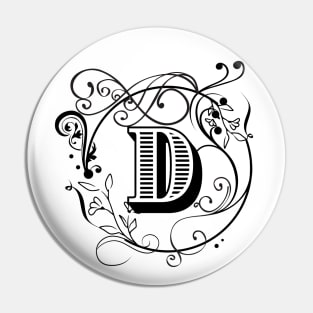 Letter D Pin