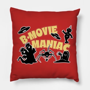 B-Movie Maniac Pillow