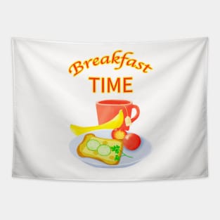 Breakfast time Tapestry