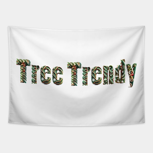 Tree Trendy Tapestry by PraceGraffix