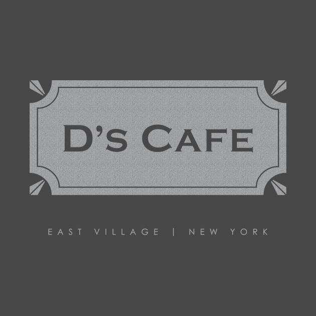 East Village Cafe by Heyday Threads