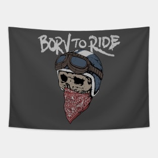 Born to ride Tapestry