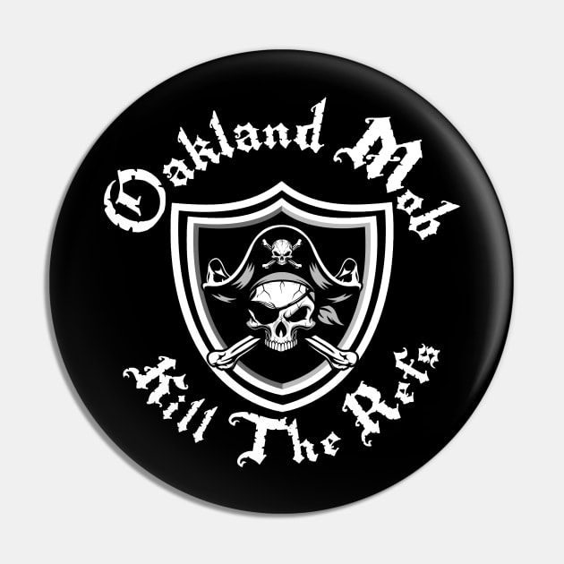 OAKLAND 13 Pin by GardenOfNightmares