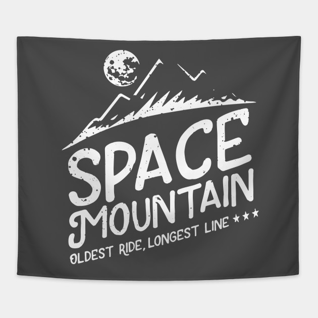 Space Mountain Spacemountain Tapestry Teepublic