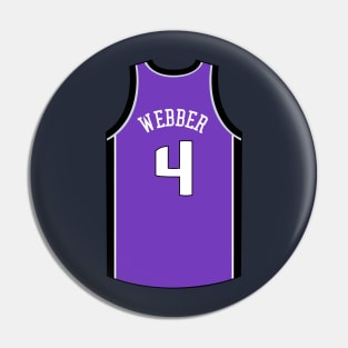 Chris Webber Sacramento Jersey Qiangy Pin