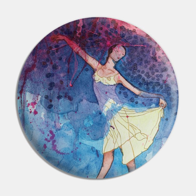 Dance It n5 by Natasha Kolton · dancer dancing watercolor painting Pin by natashakolton