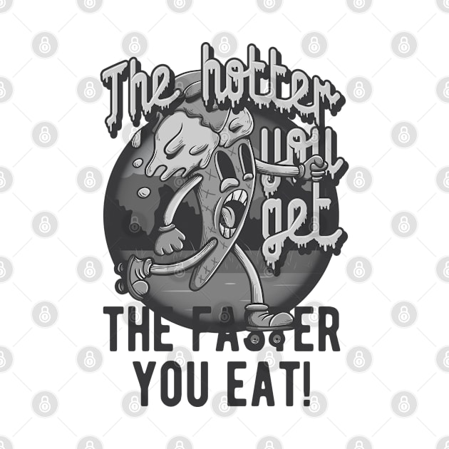 The hotter you get the faster you eat ice cream skater by ShirtyLife