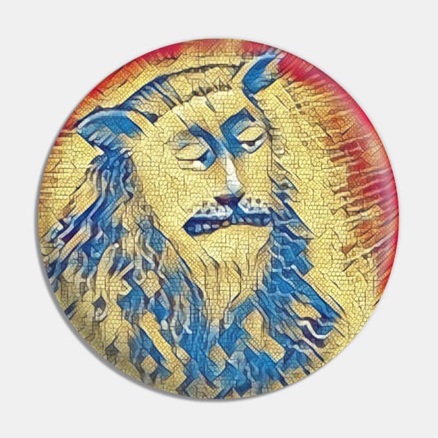 Medieval Lion Pin by KultakalaSPb-Design