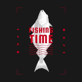 Fishing Time Fly Fishing Gone Fishing Beach Fishing DIY Fishing Leisure T-Shirt