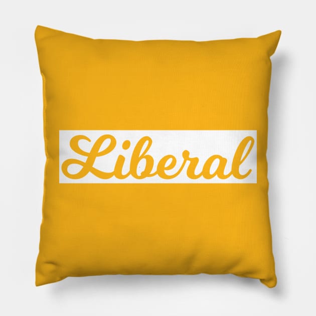 Liberal Pillow by Karpatenwilli