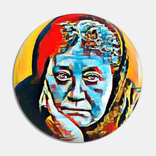 Helena Blavatsky Abstract Portrait | Helena Blavatsky Artwork 3 Pin