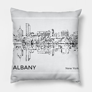 Albany New York Pillow