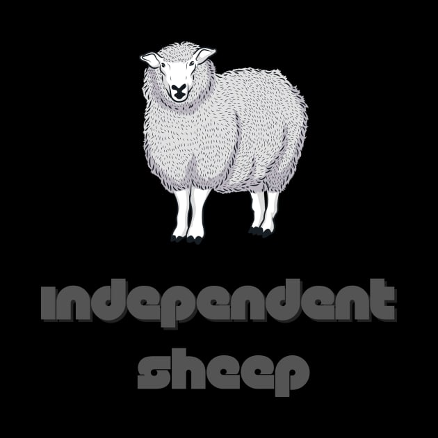 Independent sheep by OnuM2018