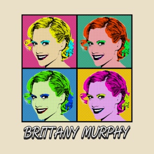 Britany Murphy 80s Pop Art Style T-Shirt