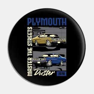 1970 Plymouth Duster Car Pin