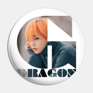 BIGBANG G-Dragon Typography Pin