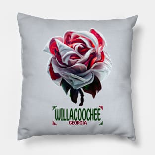 Willacoochee Georgia Pillow