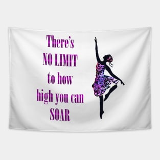 NO LIMIT to How High You Can Soar Tapestry