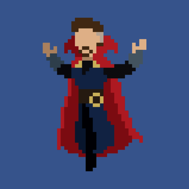 Pixel Doctor Strange by TrevorBrenan