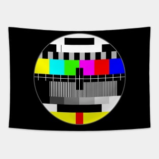 No Signal TV - Vintage Retro Television Tapestry