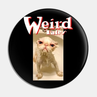 Weird tales kitty Pin