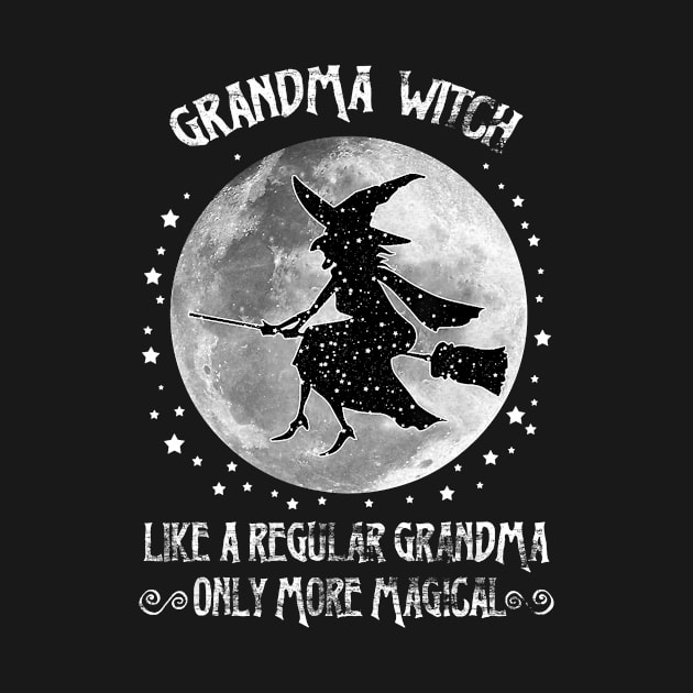 Grandma Witch Like A Regular Grandma Only More Magical by frostelsinger