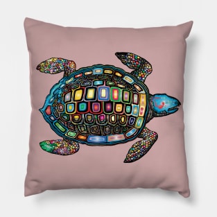 Sea Turtle, animal sea water Pillow