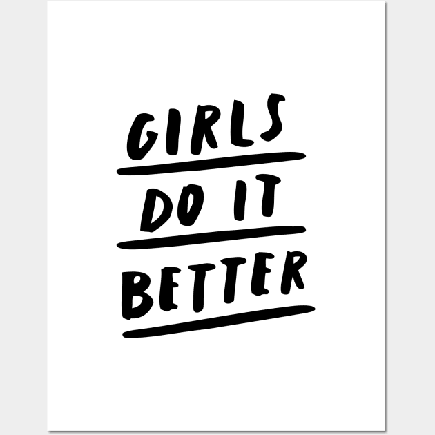 Big Girls Do it Better Poster for Sale by ThinkCutePrints