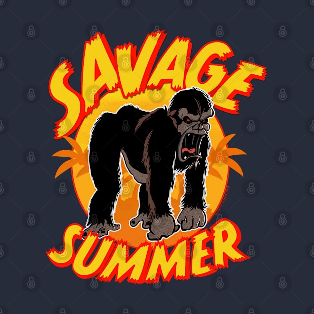 Savage Summer, with outline by Daily Detour