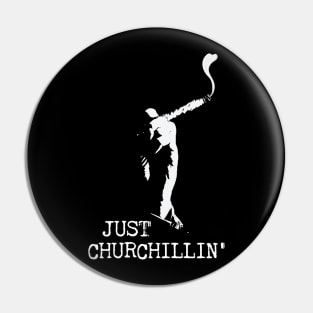 Winston Churchill Cigar Pin