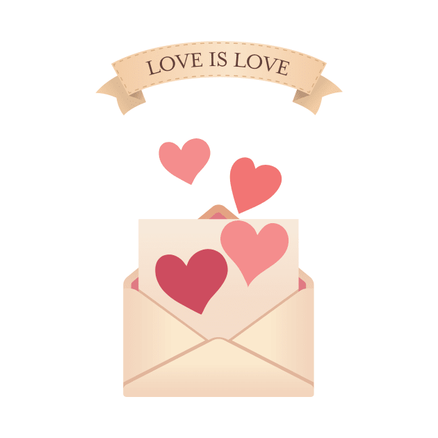 Love is Love Envelope by SWON Design