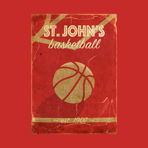 COVER SPORT - ST JOHNS BASKETBALL EST 1907 by FALORI